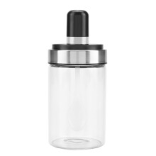 Borcane de condimente din sticlă borosilicată cu conținut ridicat de borosilicat, borcane decorative cu autocolante pentru blaturi de bucătărie,
