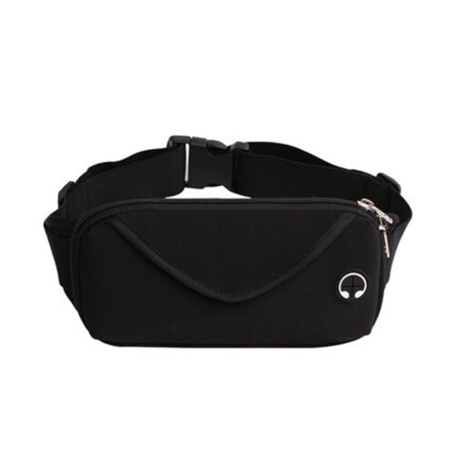 Borsa a tracolla versatile, marsupio con scomparto regolabile per uomo e donna, altamente elastica e impermeabile, ideale per viaggi, corsa e