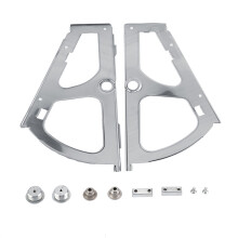 High-Quality Stainless Steel Hinges, Easy to Install Furniture Fittings for Kitchen Living Room Shoe Drawers, Rustproof