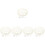 5Sets White Multi-Hole Dumpling Maker Press for Kitchen Household Use 4