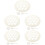 5Sets White Multi-Hole Dumpling Maker Press for Kitchen Household Use 5