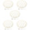 5Sets White Multi-Hole Dumpling Maker Press for Kitchen Household Use 7