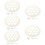 5Sets White Multi-Hole Dumpling Maker Press for Kitchen Household Use 10
