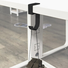 WZXPWT Hanging Desk Bag Hook Portable Side Hanger