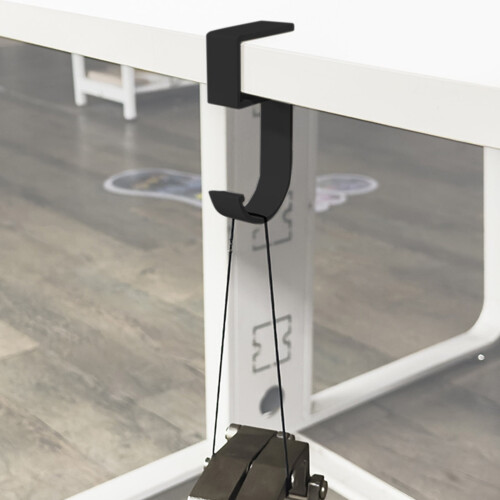 WZXPWT Hanging Desk Bag Hook Portable Side Hanger