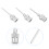 36Pcs Stainless Steel Dispensing Blunt Tip Needle Set Silver Durable 9