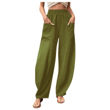 Women's Cargo Jogger Camo Pants with Pockets High Waist Slim Casual Tapered Camouflage Combat Hiking Pants (without Belt)