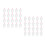 40Sets Plastic Mini Cups for DIY Crafting Keychains & Miniature Scenes 4