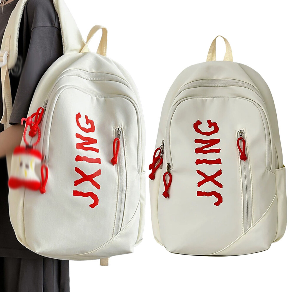 Tool Bag Backpack For Women Aesthetic Backpack For Men Lightweight Gym Casual Daypack Laptop Backpack College White 9327961809642