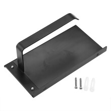 Rostfreier Zink-Papierhalter in Premiumqualität, Wandmontage-Taschentuchspender mit Ablage für elegantes Design, komplett mit Montagezubehör für