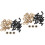 2Ensembles Yeux Plastique Noir Pour Jouets 3