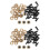 2Ensembles Yeux Plastique Noir Pour Jouets 4