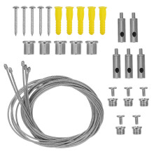 Ceiling Suspension Kit for Rope Lights 5-Set
