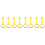 8Pcs Baby Pull Rings Yellow Plastic Nursery Cot Handles for Walking 5