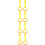 8Pcs Baby Pull Rings Yellow Plastic Nursery Cot Handles for Walking 9