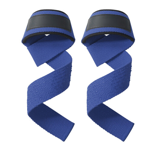 Weight Lifting Wrist Strap for Powerlifting, 55x4cm, Blue 1