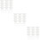3Pcs Plastic Dessert Bowls for Ice Cream Pudding with Spoons Assorted 10