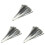 300Pièces Fixations Câbles Durables Argent Pour Câblage 1