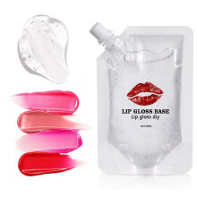 Lip Gloss Base For DIY Handmade Creations, Moisturize & Smooth Base Material For Personalized Lipstick - Safe & Easy To Use (40ml/100ml)