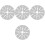 4Pcs Household Heat Conduction Fin Silver Practical Kitchen Gadget 2