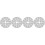 4Pcs Household Heat Conduction Fin Silver Practical Kitchen Gadget 3
