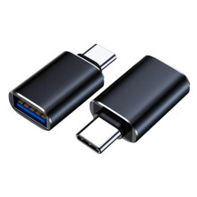 Adaptateur USB-C vers USB Plug-and-Play pour le chargement d'appareils et l'extension de mémoire, transmission de données haute vitesse et