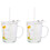 4Ensembles Verres À Lait Enfants , Échelle 2