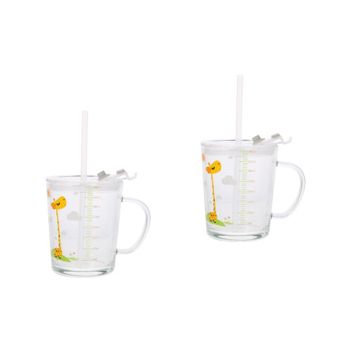 4Ensembles Verres À Lait Enfants , Échelle 2