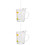 4Ensembles Verres À Lait Enfants , Échelle 4