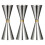 3Pcs Professional Bartender Stainless Steel Ounce Measuring Bar Tools 3