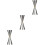 3Pcs Professional Bartender Stainless Steel Ounce Measuring Bar Tools 4