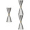 3Pcs Professional Bartender Stainless Steel Ounce Measuring Bar Tools 5