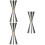 3Pcs Professional Bartender Stainless Steel Ounce Measuring Bar Tools 6