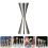 3Pcs Professional Bartender Stainless Steel Ounce Measuring Bar Tools 8