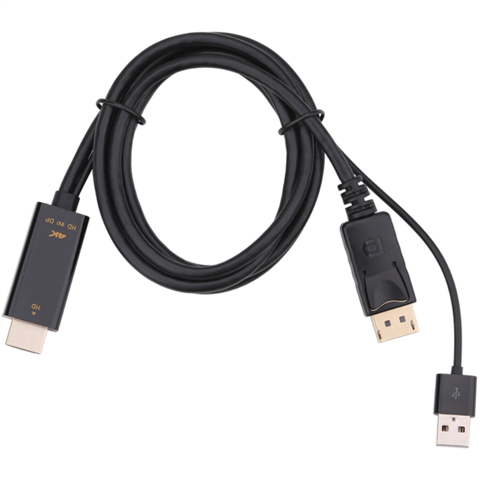 Displayport To Hdmi Cable, Supports Mirrored Displays Model And Uncompressed Digital Audio, 1.8M 9175034901362