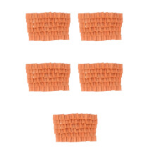 250Stk Realistische Mini Dachziegel Ton Orange Für Modellbau Deko