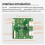 Módulo C792  Compatível com CSI e I2C 4K A 60 Hz Loop Out 1080P A 60 Hz Captura de Vídeo CSI para  DSLR para Raspberry Pi PC 2