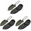 3Pièces Pelle De Camping Pliable Acier Inoxydable Compacte 2