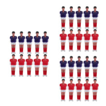 30Stk Mini Foosball Figuren Resin Rot Kompakt Für Spaß