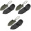 3Pièces Pelle De Camping Pliable Acier Inoxydable Compacte 3