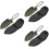 3Pièces Pelle De Camping Pliable Acier Inoxydable Compacte 5