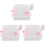 3Pièces Cage De Voyage Hamster Multi Usage Pour Petits Animaux 1