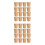 100Sets Disposable Kraft Paper Soup Cups with Lids Light Brown 8