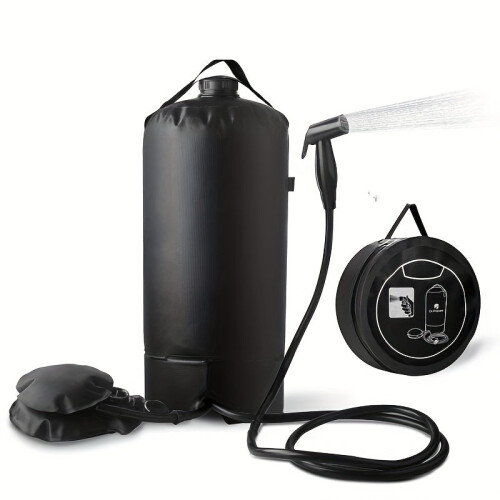 Shower Bag with Pump & Nozzle