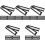 25Pcs Compact Black Paper Pen Boxes Gift Empty for Storage and Travel 3