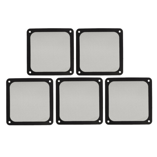 PC Case Fan Dust Filter with Magnetic Frame, Sturdy Nylon Mesh140mm Grill for Computer Cooling System Featuring Tiny Mesh Holes High Ventilation 1
