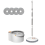 Spin Mop with Bucket & 4 Reusable Pads 1