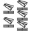 25Pcs Compact Black Paper Pen Boxes Gift Empty for Storage and Travel 10