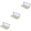 3Sets Multifunctional Student Drawing Tools Green Ruler Protractor Set 4