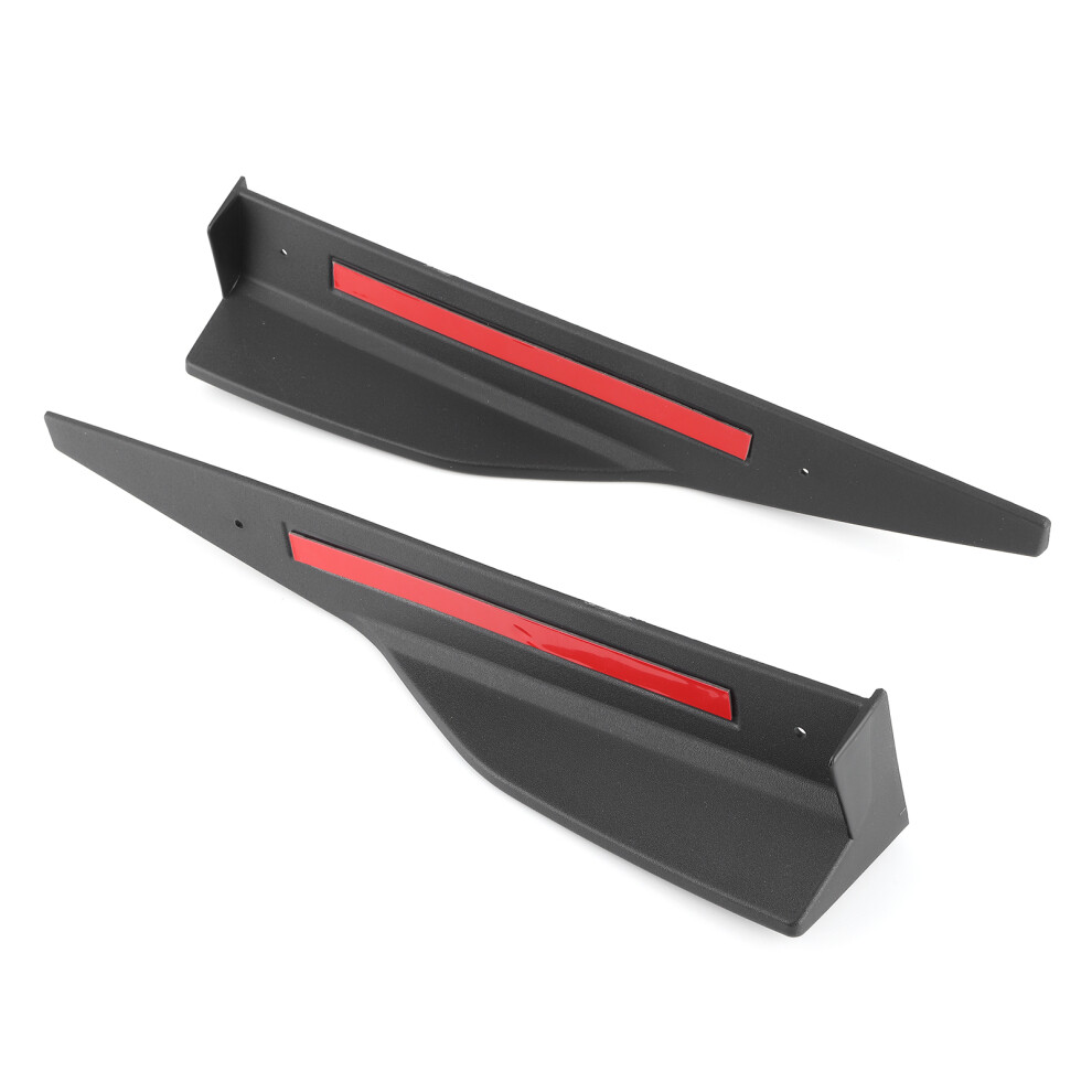Abs Side Skirts For Ford Mustang Roush 2015+ Stylish Splitters Diffuser Black 4021391850735
